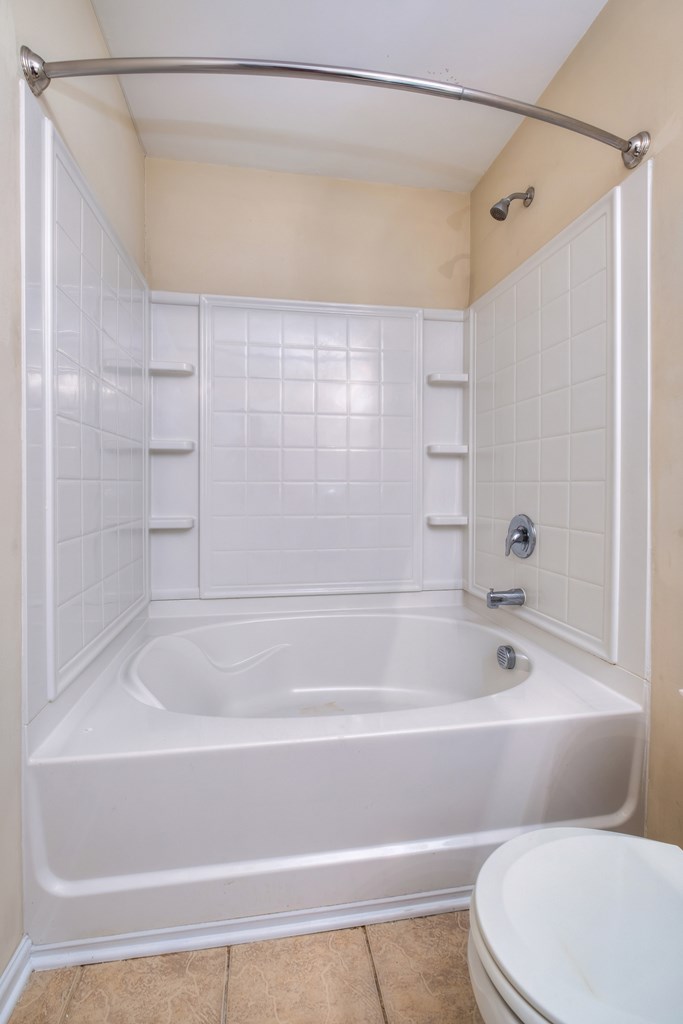 Upstairs Hall Bathroom #3 Tub Shower Combo