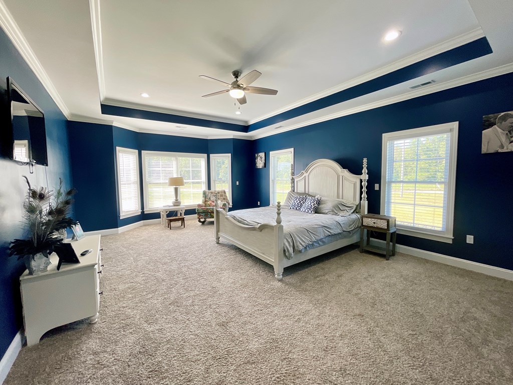 Master Bedroom with Sitting Area