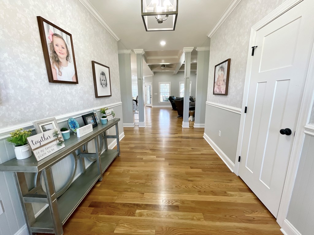 Foyer with White Oak Flooring