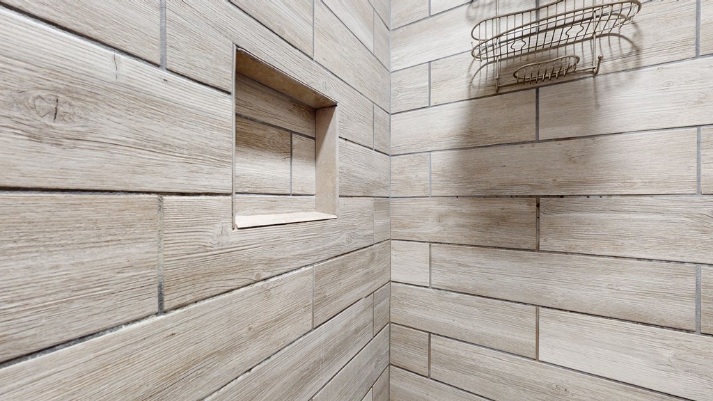 Custom Tile Shower in Master Bath 